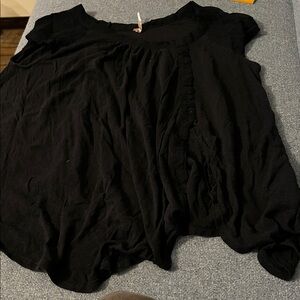 Free People black flowing t shirt